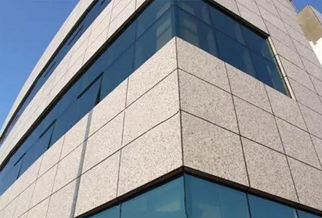 Genuine stone painted aluminum veneer