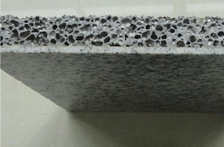 Aluminum foam sheet