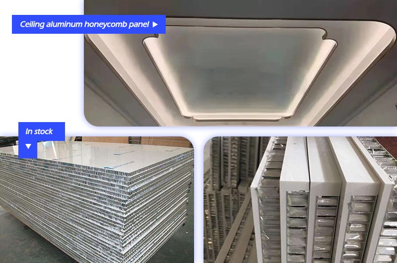 Ceiling aluminum honeycomb panel