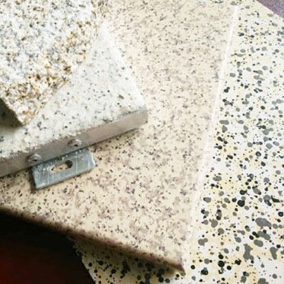 Imitation Stone Aluminum Pane